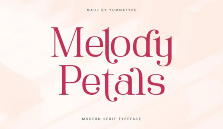 Melody Petals Font