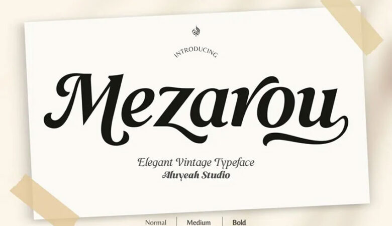 Mezarou Font