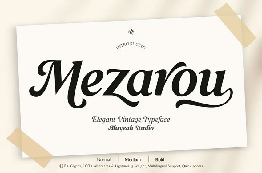 Mezarou Font