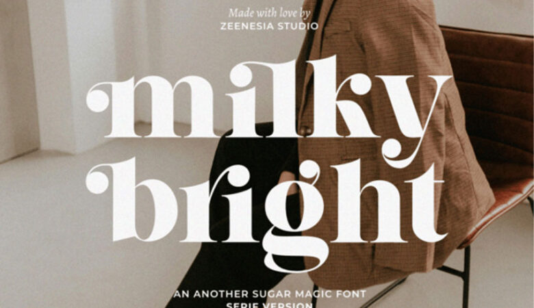 Milky Bright Font