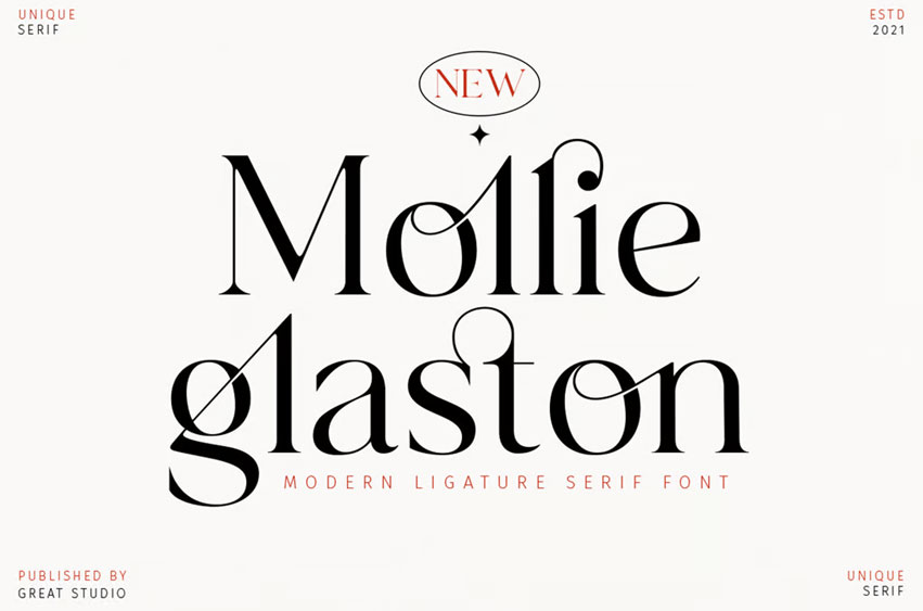 Mollie Glaston Font