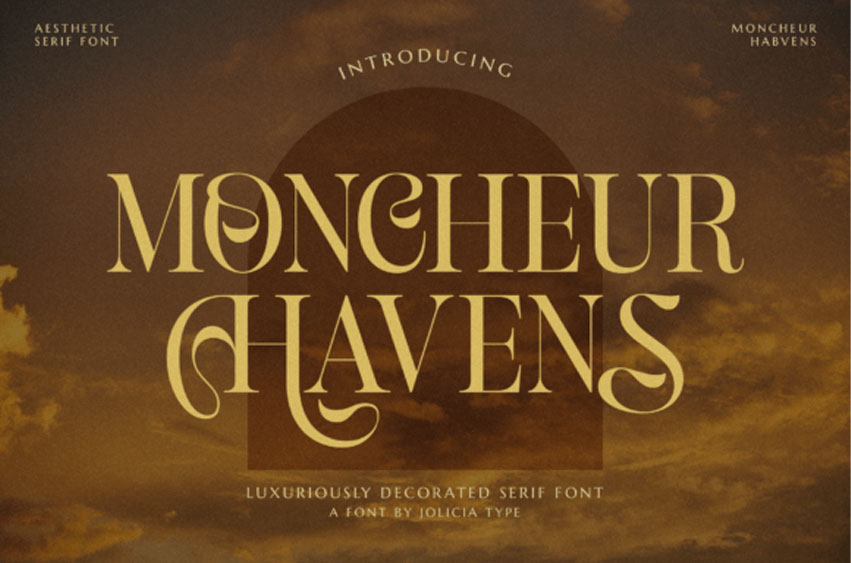 Moncheur Havens Font