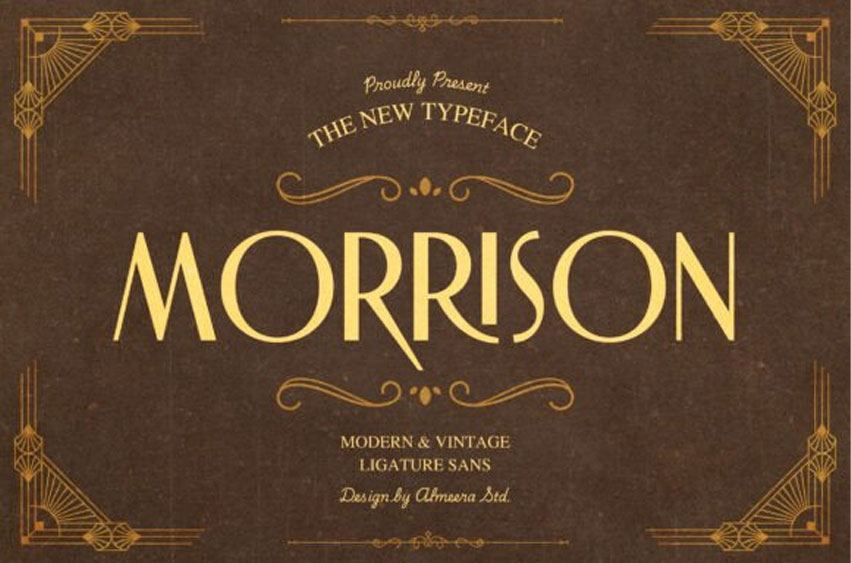 Morrison Font