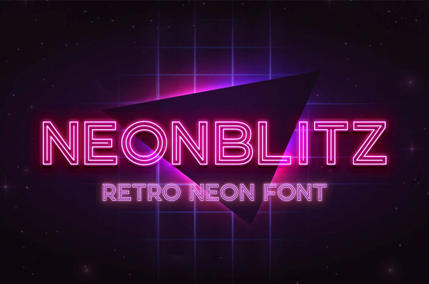 Neonblitz Font