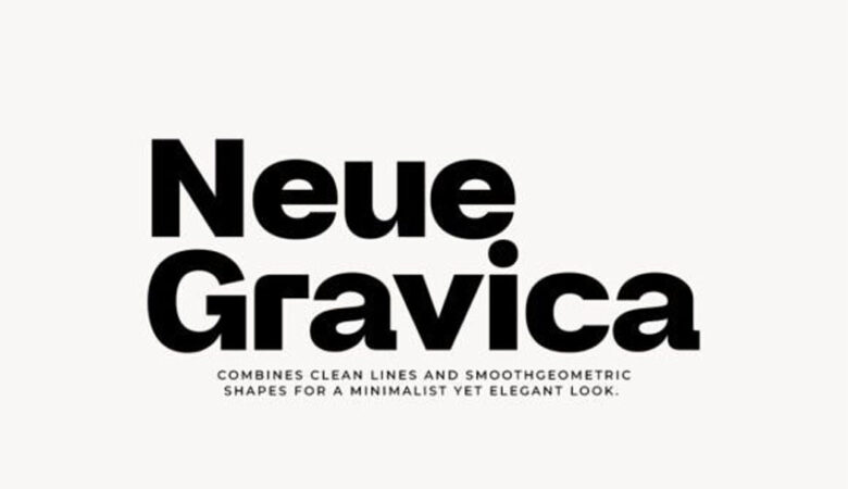 Neue Gravica Font