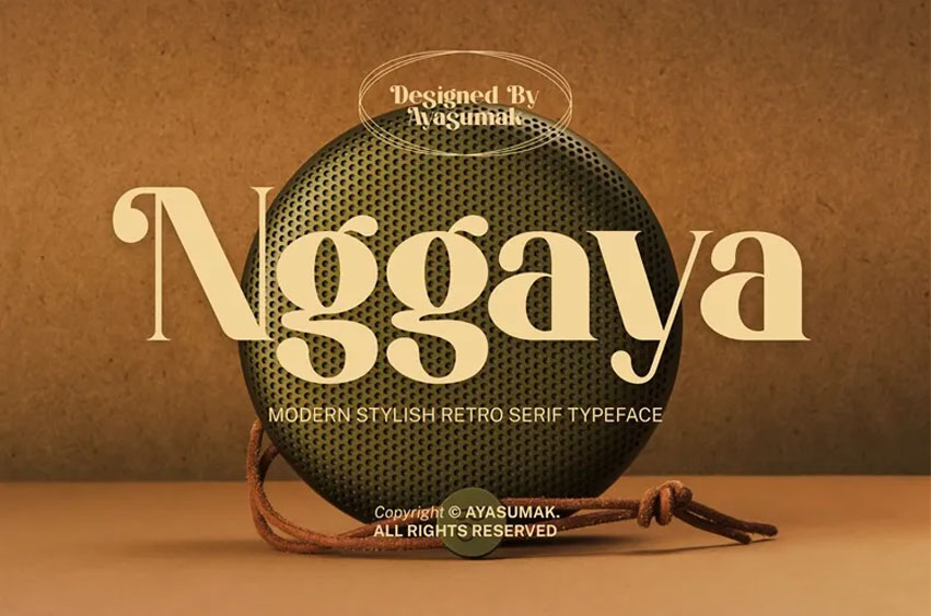 Nggaya Font