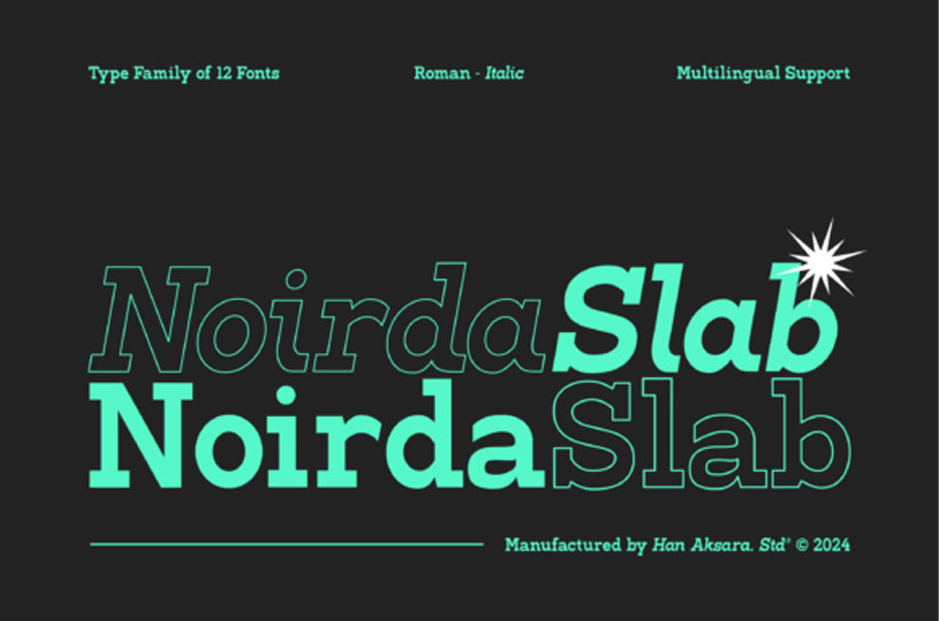 Noirda Font