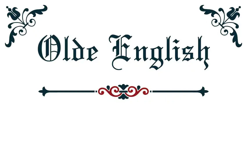 Olde English Font