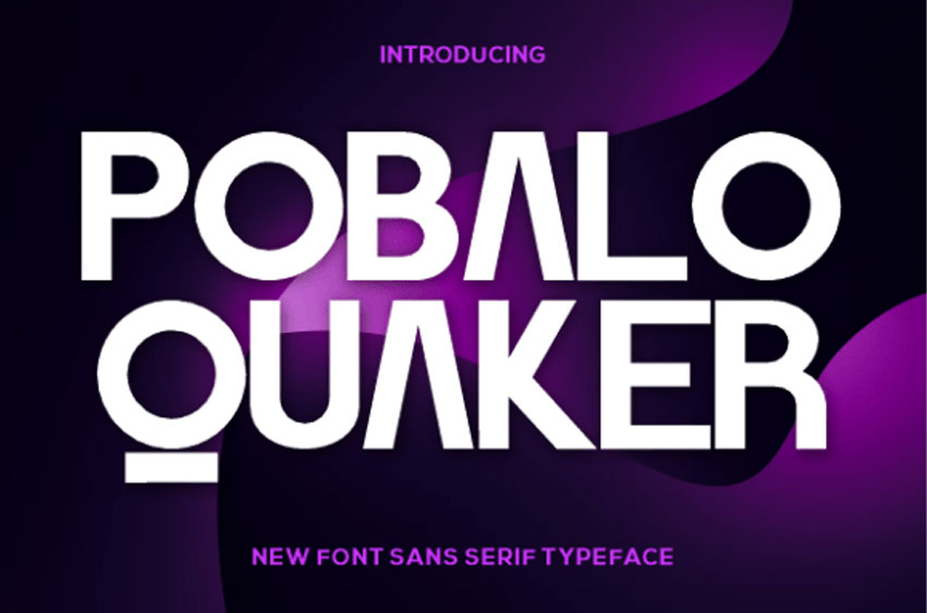 Pobalo Quaker Font