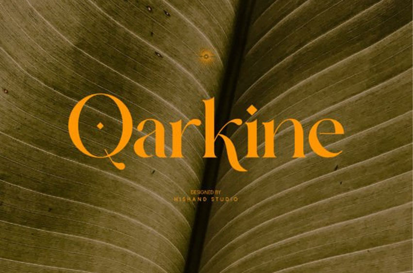 Qarkine Font