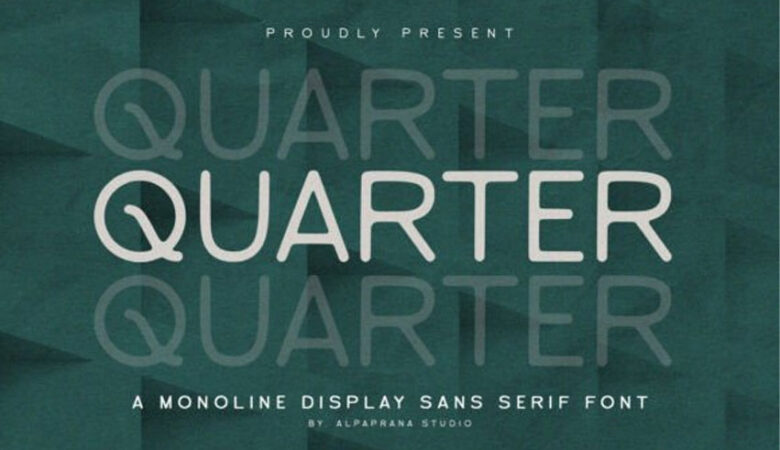 Quarter Font