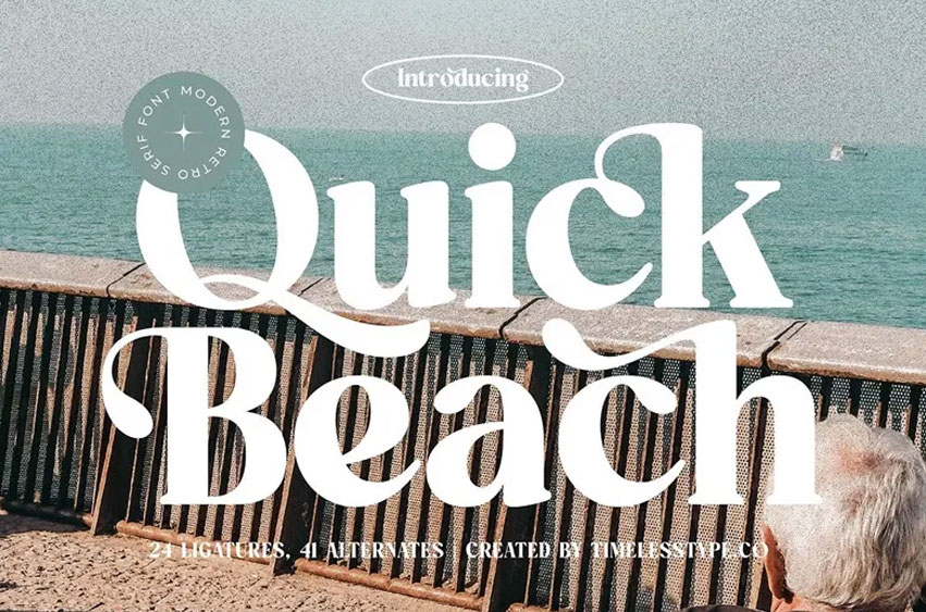 Quick Beach Font