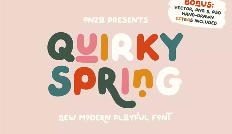 Quirky Spring Font