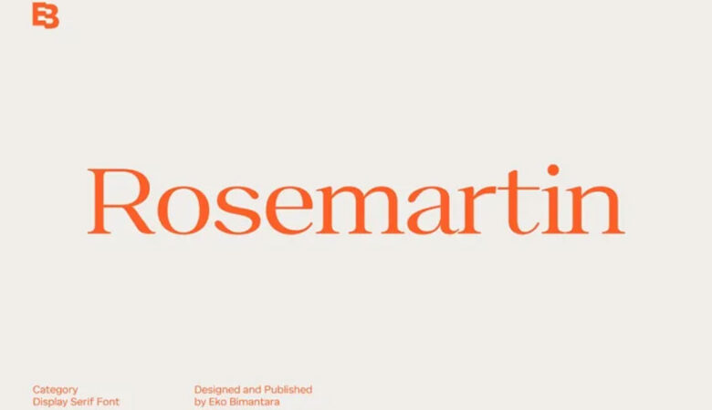 Rosemartin Font