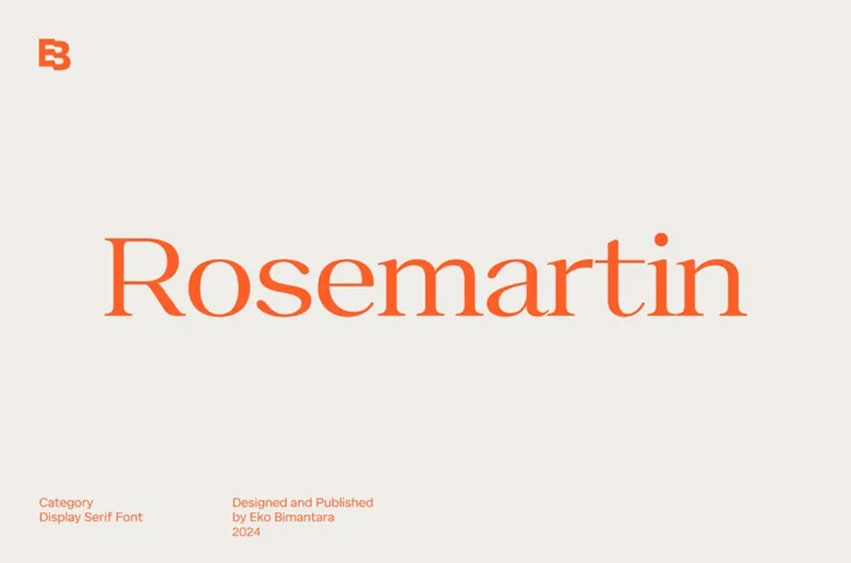 Rosemartin Font