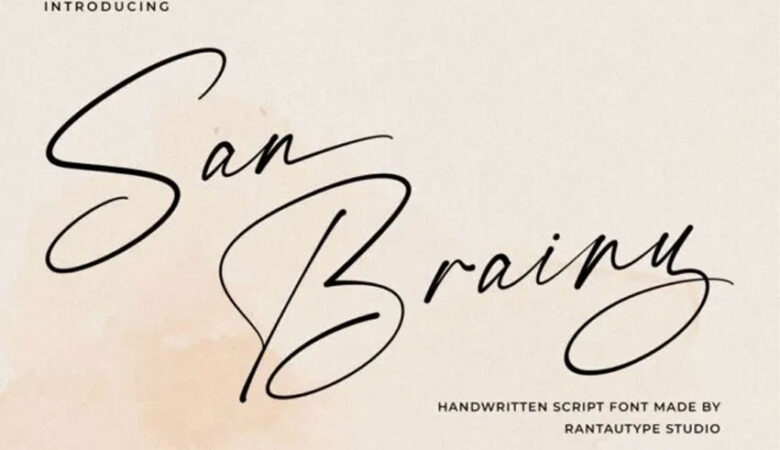 San Brainy Font