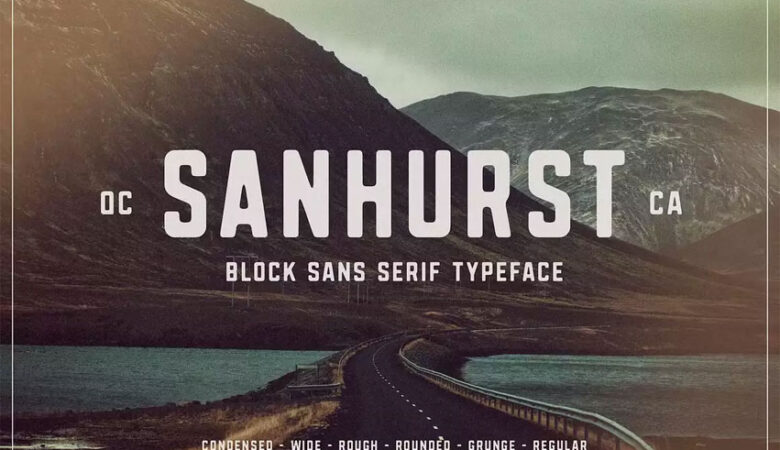 Sanhurst Font