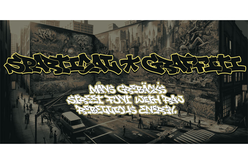 Spartical Graffiti Font