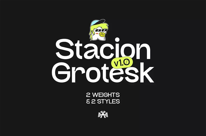 Stacion Grotesk Font