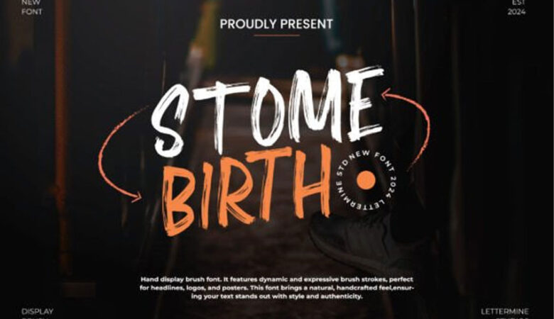 Stome Birth Font