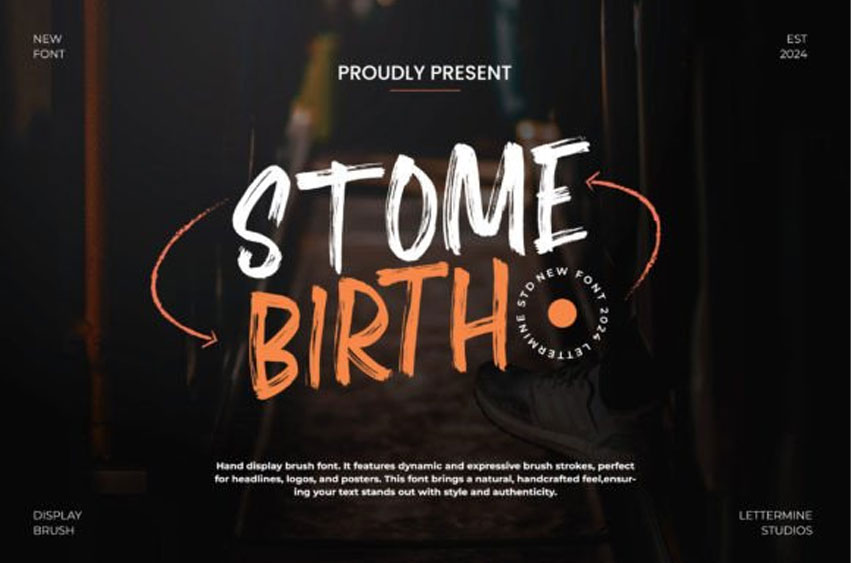 Stome Birth Font