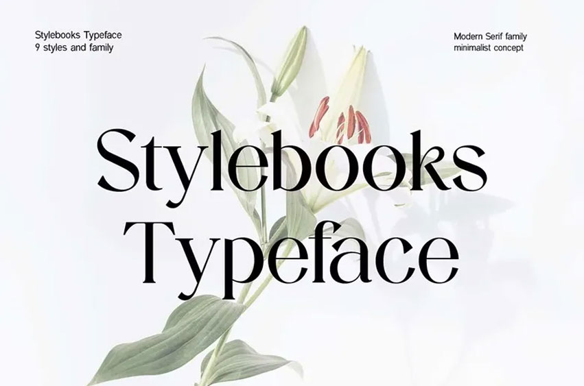 Stylebooks Font