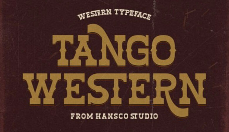 Tango Western Font