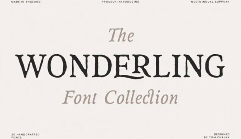 The Wonderling Font