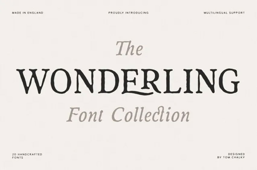 The Wonderling Font