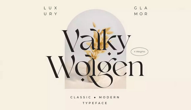 Valky Wolgen Font