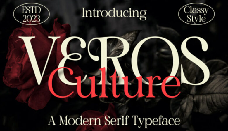 Veros Culture Font