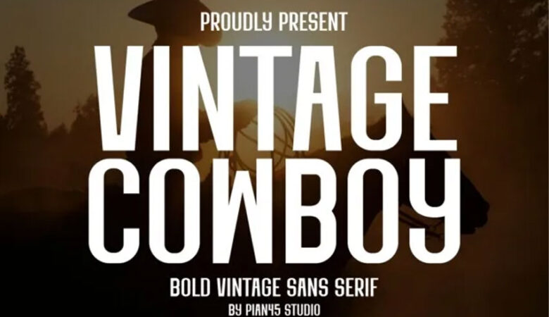 Vintage Cowboy Font