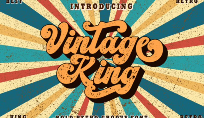 Vintage King Font