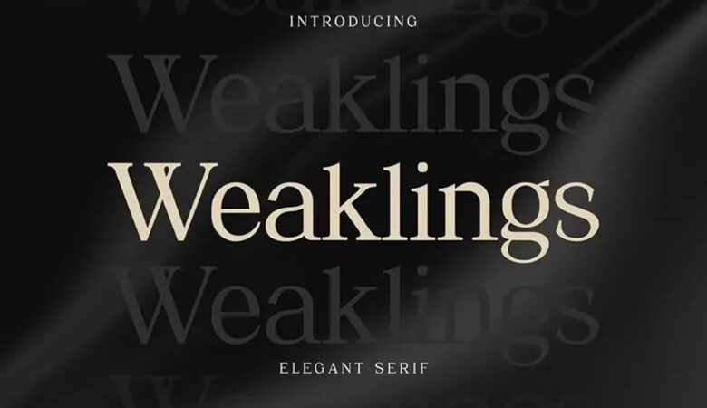 Weaklings Font