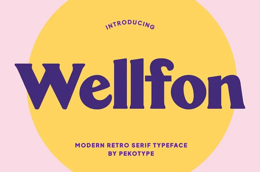 Wellfon Font