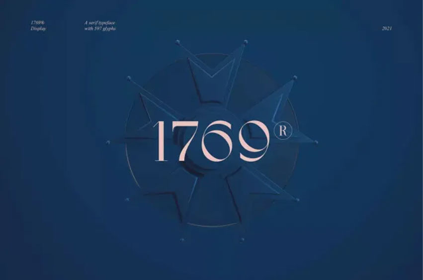 1769 Font