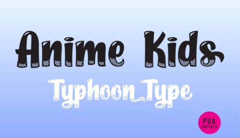 Anime Kids Font