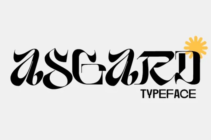 Asgard Typeface Font