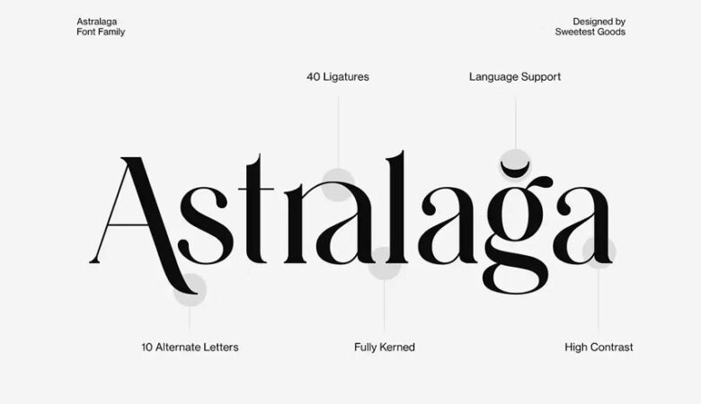 Astralaga Font