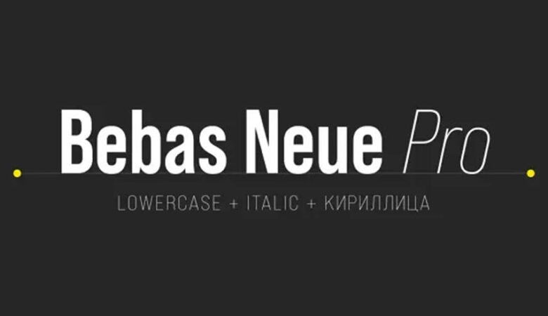 Bebas Neue Pro Font