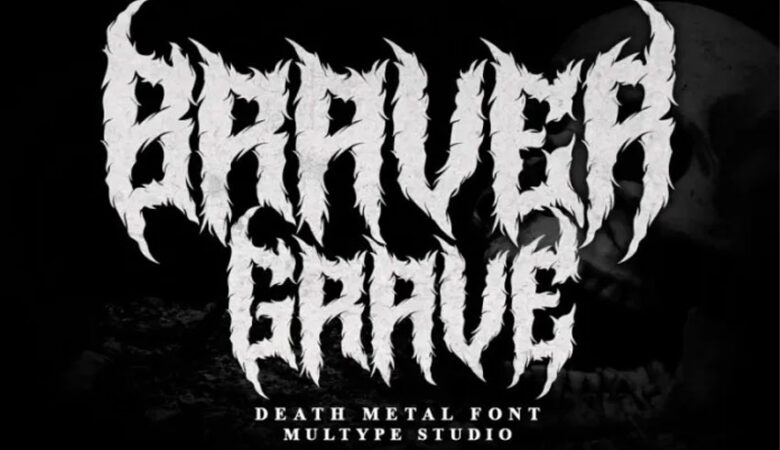 Braver Grave Font