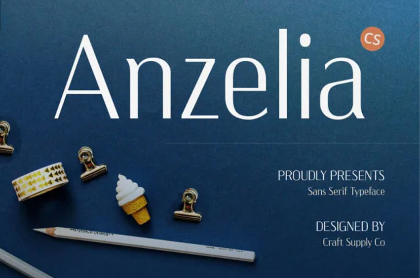 CS Anzelia Font