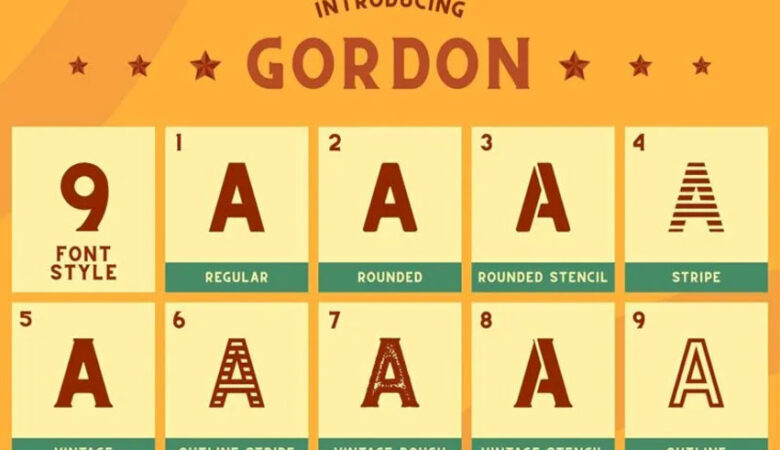 CS Gordon Font