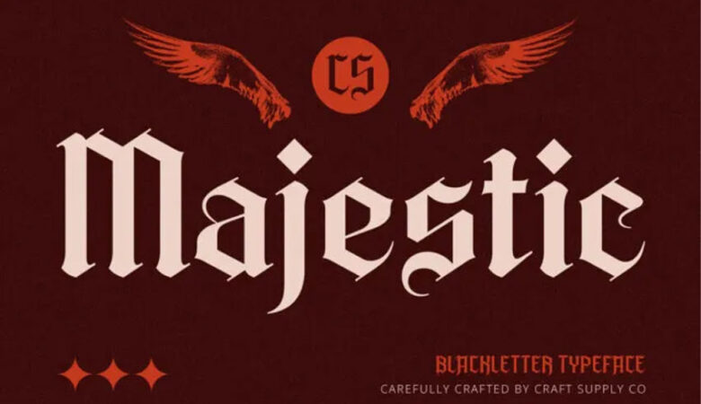 CS Majestic Font