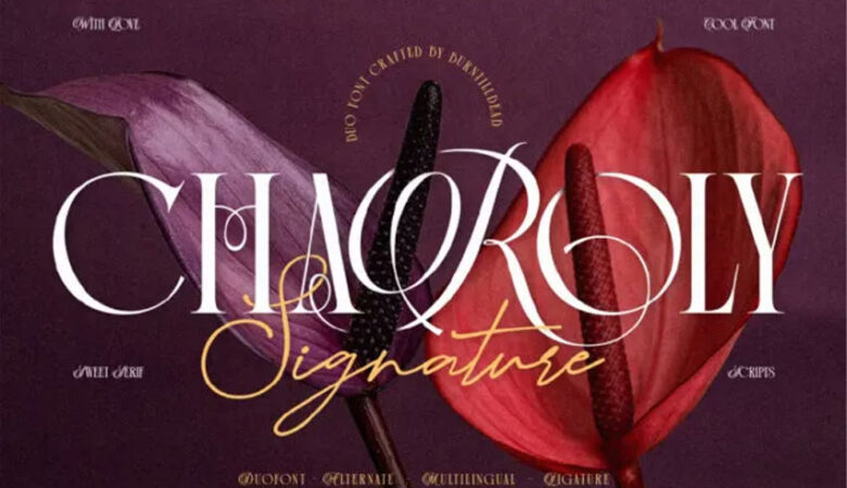 Charoly Signature Font