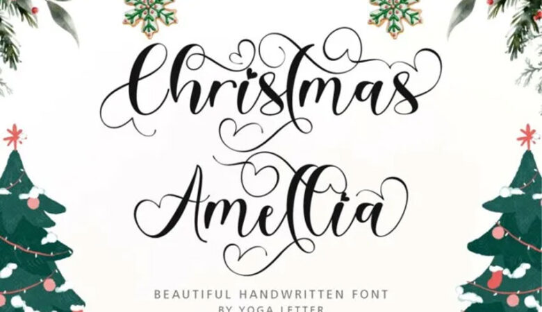 Christmas Amellia Font