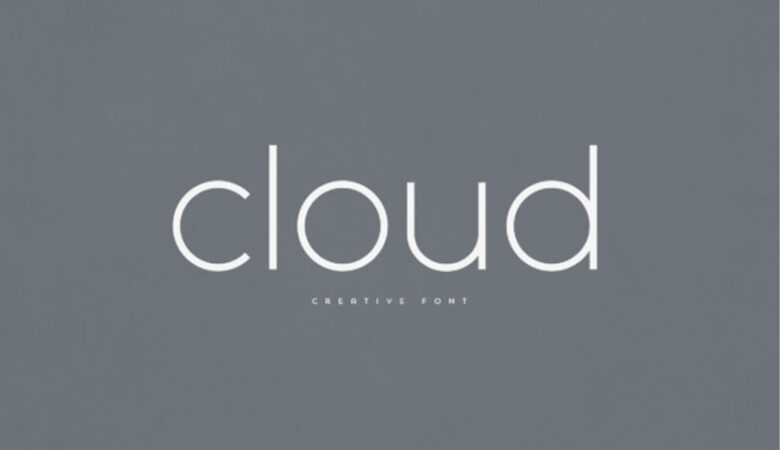 Cloud Font