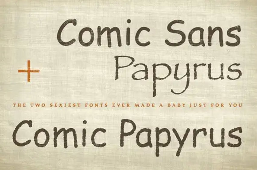 Comic Papyrus Font