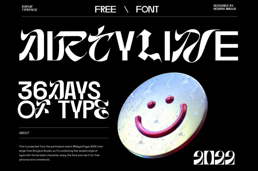 Dirtyline Font