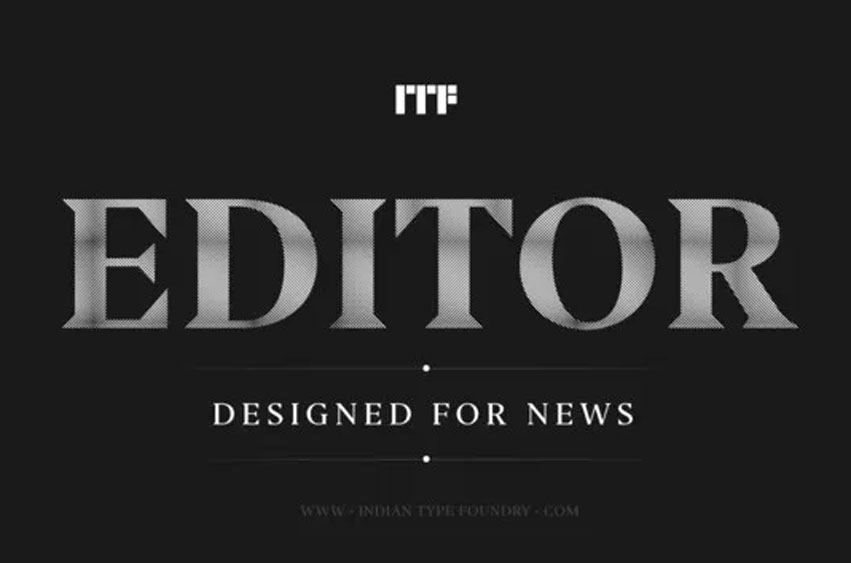 Editor Font